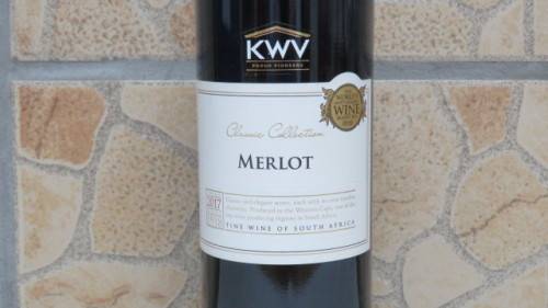 Sealed 750ml Bottle of KWV Classic Collection 2017 Merlot