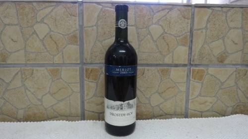 Sealed 750ml Bottle of Drostdy-Hof 2003 Merlot