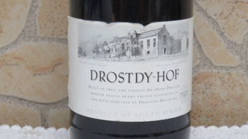 Sealed 750ml Bottle of Drostdy-Hof 2003 Merlot