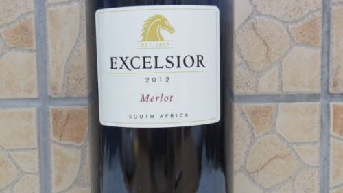 Large Sealed 3 Litre Bottle of Excelsior 2012 Merlot COURIER ONLY