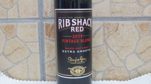 Sealed 750ml Bottle of Douglas Green The Original Ribshack Red 2019 Vintage Blend (Pinotage Shiraz)