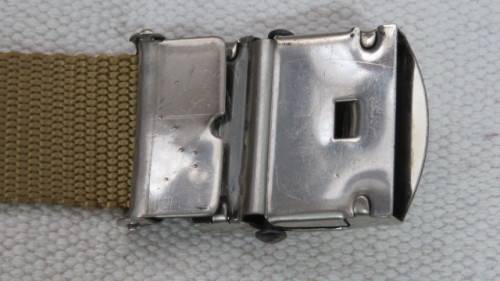SADF Step Out Uniform Trouser Belt and Buckle With Spare Buckle L: 102 cm