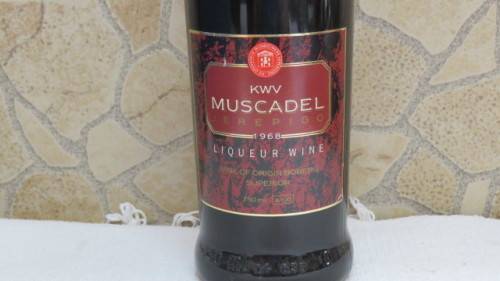 Sealed 750ml Bottle of KWV Muscadel Jerepigo 1968 Liqueur Wine