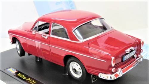 Fantastic Boxed Revell Volvo P121 `Amazon` Die Cast Metal Car Model Scale 1:18 L: 24 cm