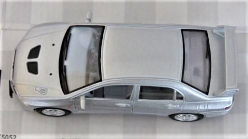 Boxed Kinsmart Die Cast Mitsubishi Lancer Evolution VII With Pull Back Action #KT5052 1:36 13 cm