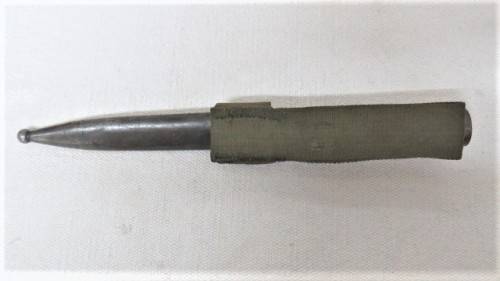 Vintage Union Of South Africa R1 Rifle Bayonet With Web Frog and Metal Scabbard #188303 L: 32 cm