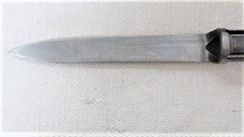 Vintage Union Of South Africa R1 Rifle Bayonet With Web Frog and Metal Scabbard #188303 L: 32 cm