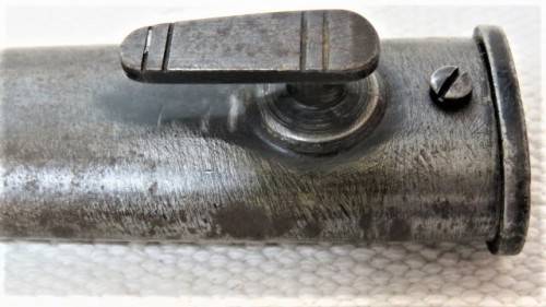 Vintage Union Of South Africa R1 Rifle Bayonet With Web Frog and Metal Scabbard #188303 L: 32 cm