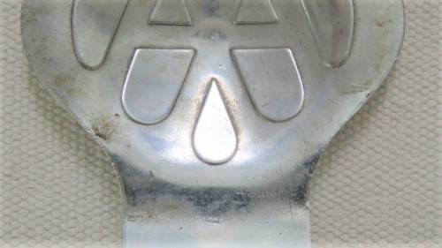 Vintage 1960`s South Africa/Suid-Afrika Automobile Association (AA) Metal Car Badge 95 x 137 mm