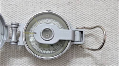 Awesome Vintage Engineer Lensatic Directional Compass 53 x 75 x 23 mm