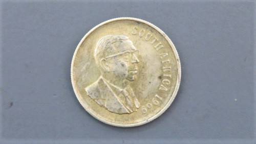 Republic of South Africa Silver 1969 One Rand Coin (14.9 g)