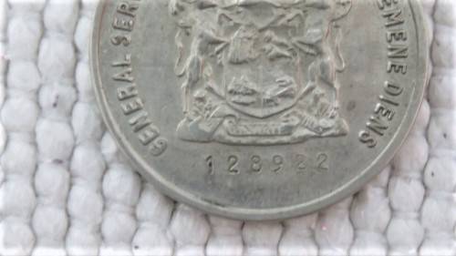 South African Defence Force General Service Medal 128922