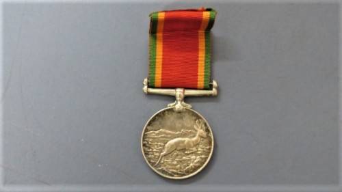 Four WW II Silver Africa Service Medals Issued to Various People Details in Description 136.9 g