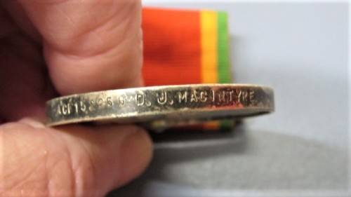 Four WW II Silver Africa Service Medals Issued to Various People Details in Description 136.9 g