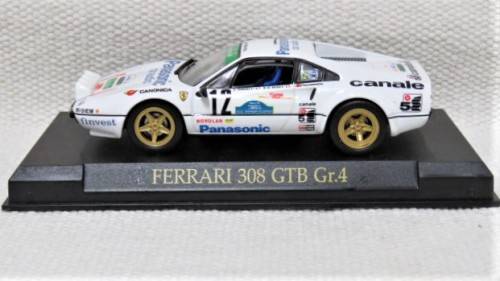 Awesome Die Cast Ferrari 308 GTB Gr.4 No Hard Plastic Cover Made in China Scale 1:43 L: 100 mm