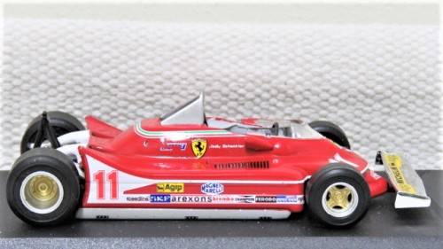 Die Cast Ferrari 312 T4 - 1979 Jody Scheckter No Hard Plastic Cover Made in China 1:43 L: 95 mm