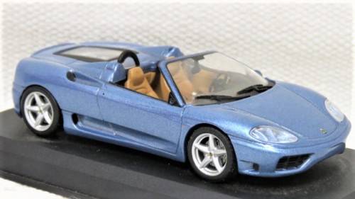 Stunning Die Cast Ferrari 360 Spider No Hard Plastic Cover Made in China Scale 1:43 L: 105 mm