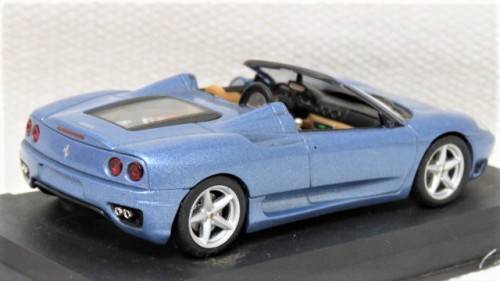 Stunning Die Cast Ferrari 360 Spider No Hard Plastic Cover Made in China Scale 1:43 L: 105 mm