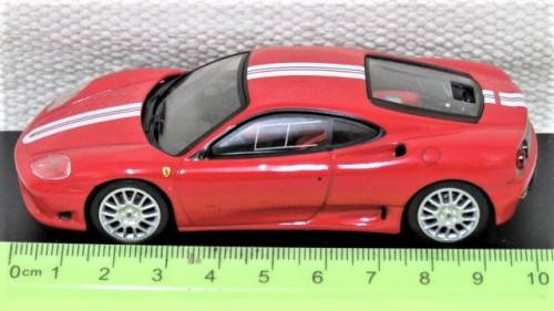 Fantastic Die Cast Ferrari Challenge Stradale 2003 No Hard Plastic Cover Made in China Scale 1:43