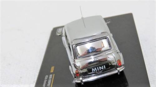 Boxed Ixo Models Die Cast Mini Cooper 1999 `David Bowie` 40th Anniversary Mini Celebrations 1:43