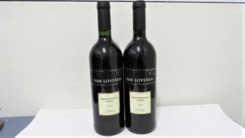 Two Sealed 750ml Bottles of Van Loveren 2009 Cabernet Sauvignon - Shiraz BIDDING PER ITEM