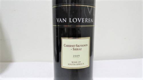 Two Sealed 750ml Bottles of Van Loveren 2009 Cabernet Sauvignon - Shiraz BIDDING PER ITEM