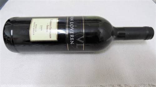 Two Sealed 750ml Bottles of Van Loveren 2009 Cabernet Sauvignon - Shiraz BIDDING PER ITEM