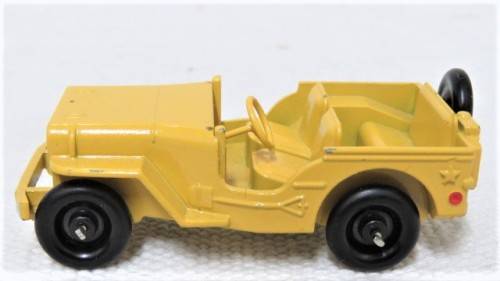 Dinky Toys Editions Atlas Die Cast Jeep #24 M No Box Scale 1:43  L: 82 mm