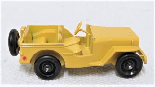 Dinky Toys Editions Atlas Die Cast Jeep #24 M No Box Scale 1:43  L: 82 mm