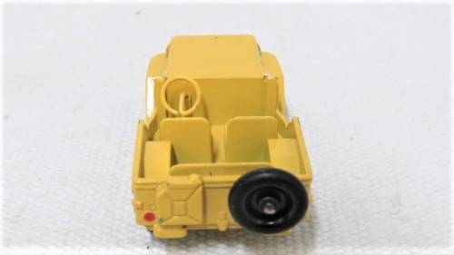 Dinky Toys Editions Atlas Die Cast Jeep #24 M No Box Scale 1:43  L: 82 mm
