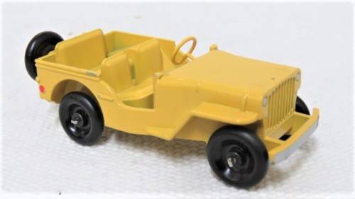 Dinky Toys Editions Atlas Die Cast Jeep #24 M No Box Scale 1:43  L: 82 mm