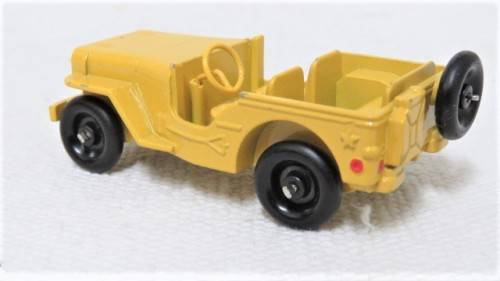 Dinky Toys Editions Atlas Die Cast Jeep #24 M No Box Scale 1:43  L: 82 mm