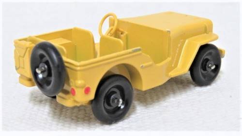 Dinky Toys Editions Atlas Die Cast Jeep #24 M No Box Scale 1:43  L: 82 mm