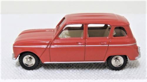 Boxed Dinky Toys DeAgostini Die Cast Renault 4L #518 Scale 1:43 L: 85 mm