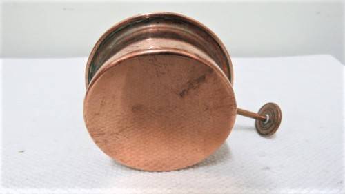 Unbranded Antique Copper & Brass Spirit Kettle On Stand With Burner 27,5 x 15 cm SOLD AS IS