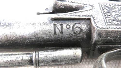 Vintage Replica Non-Firing Flintlock Powder Pistol/Blunderbuss L. Richards No. 6  290 mm SOLD AS IS