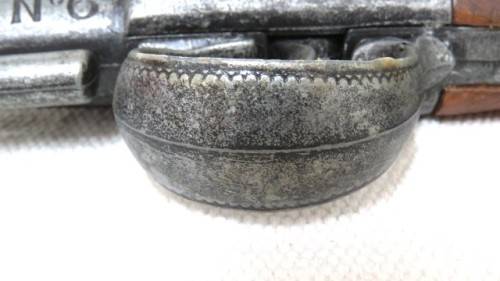 Vintage Replica Non-Firing Flintlock Powder Pistol/Blunderbuss L. Richards No. 6  290 mm SOLD AS IS