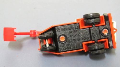 Vintage Tomy Tomica Die Cast 1979 Yutani Shovel TY45 #51 No Box Scale 1:90 L: 70 mm SOLD AS IS