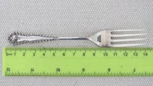 Stunning Vintage H/Marked Birmingham Henry Williamson Ltd 1942-43 Silver Fork L: 141 mm (18 g)