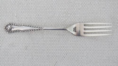 Stunning Vintage H/Marked Birmingham Henry Williamson Ltd 1942-43 Silver Fork L: 141 mm (18 g)