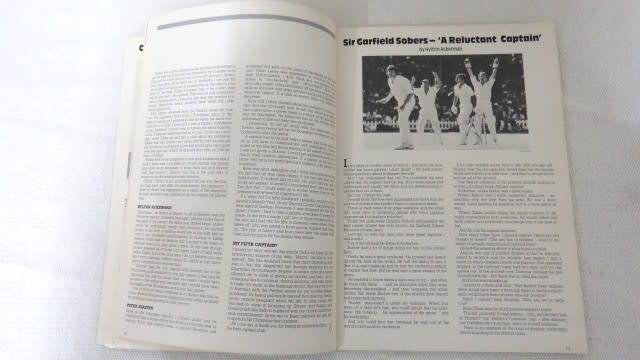 Five Vintage South African Cricket Programmes Details in Description