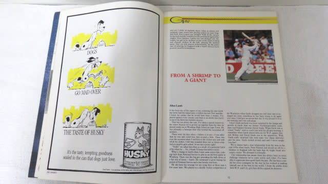 Five Vintage South African Cricket Programmes Details in Description