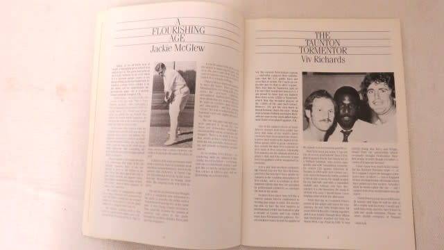 Five Vintage South African Cricket Programmes Details in Description