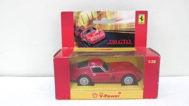 Boxed Shell V-Power Ferrari Official Licensed Product Ferrari 250 GTO Scale 1:38 L: 110 mm