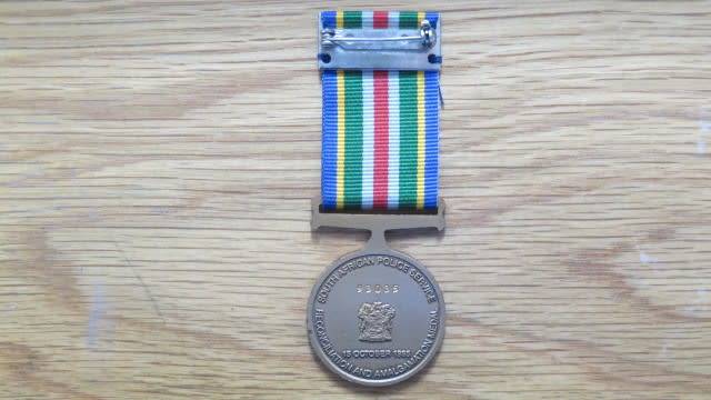 South African Police Services Reconciliation And Amalgamation 15 October 1995 Medal (93035)