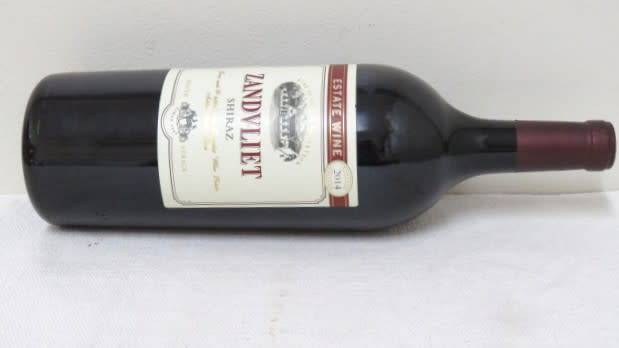 Sealed 1500ml Bottle of Zandvliet 2014 Shiraz In Wooden Crate