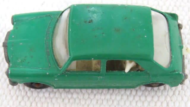 Vintage Lesney Matchbox Series No. 64 Die Cast M.G. 1100 No Box Scale 1:64 L: 66 mm SOLD AS IS