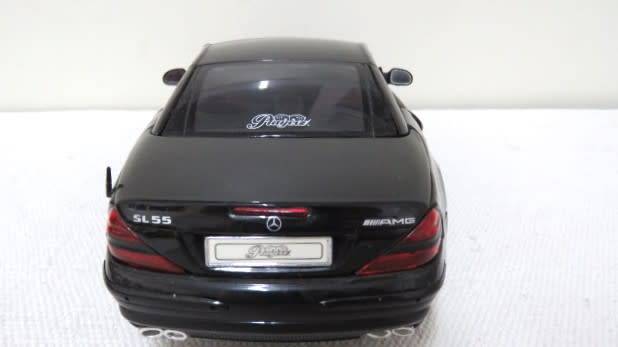 Superb Vintage Maisto Die Cast Mercedes SL55 AMG No Box Scale 1:18 L: 258 mm