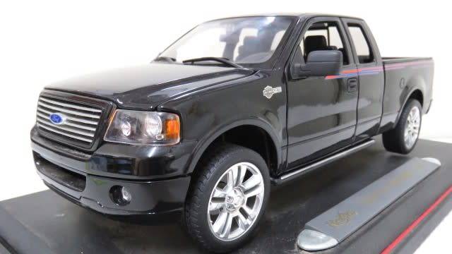 Stunning Vintage Maisto Die Cast 2006 Ford Harley-Davidson F-150 Truck No Box Scale 1:18 L: 305 mm