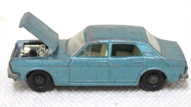 Vintage Lesney Matchbox Series No. 53 Die Cast Ford Zodiac MK. IV No Box L: 72 mm SOLD AS IS